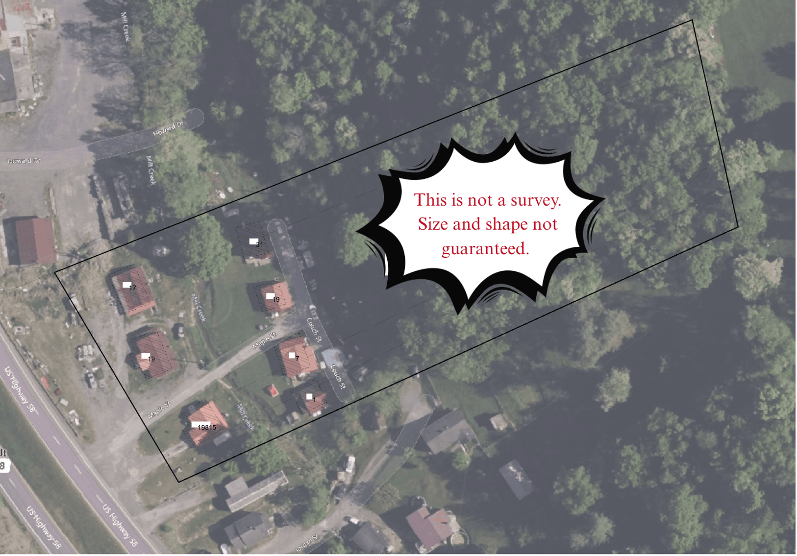 Image for MAPLE ST. AND US HWY 58  CASTLEWOOD, VA 24224