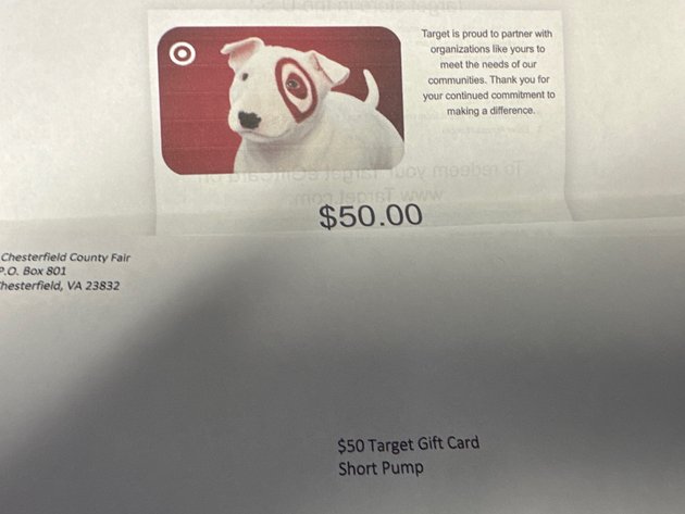 Image for Over $5,500 Raised! Chesterfield County Fair Scholarship Auction