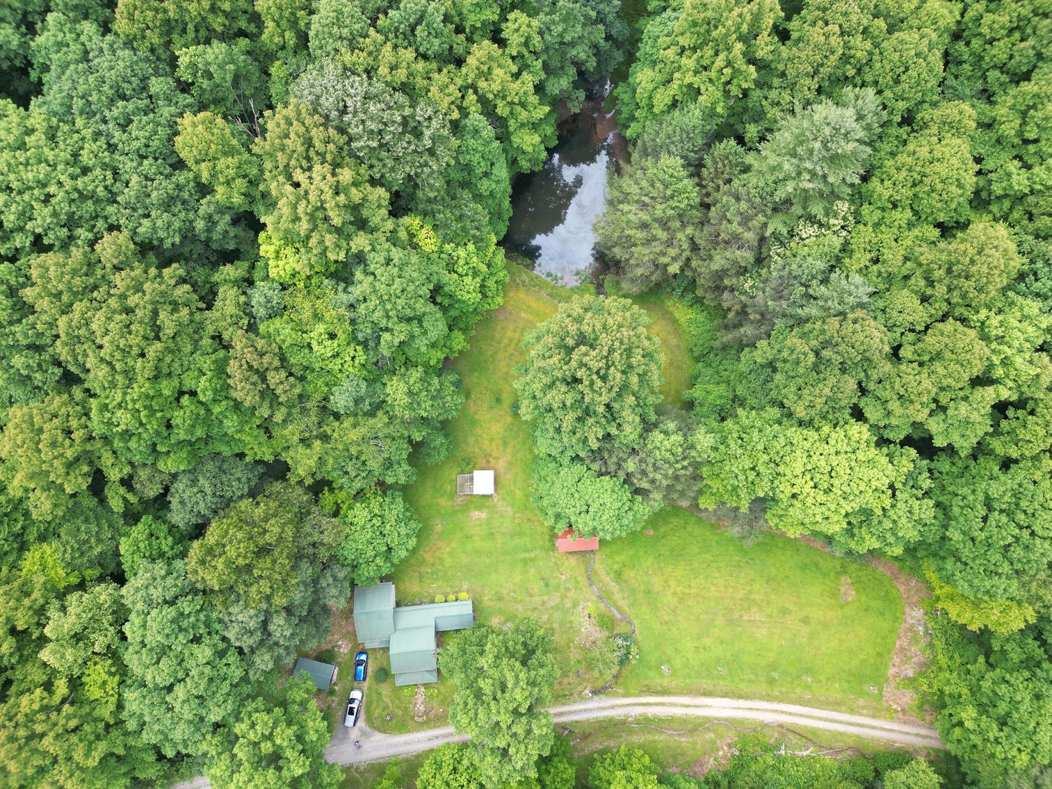 Image for SOLD $209,000 - Remodeled 1800s Log Cabin on 22 Acres in Harrison County