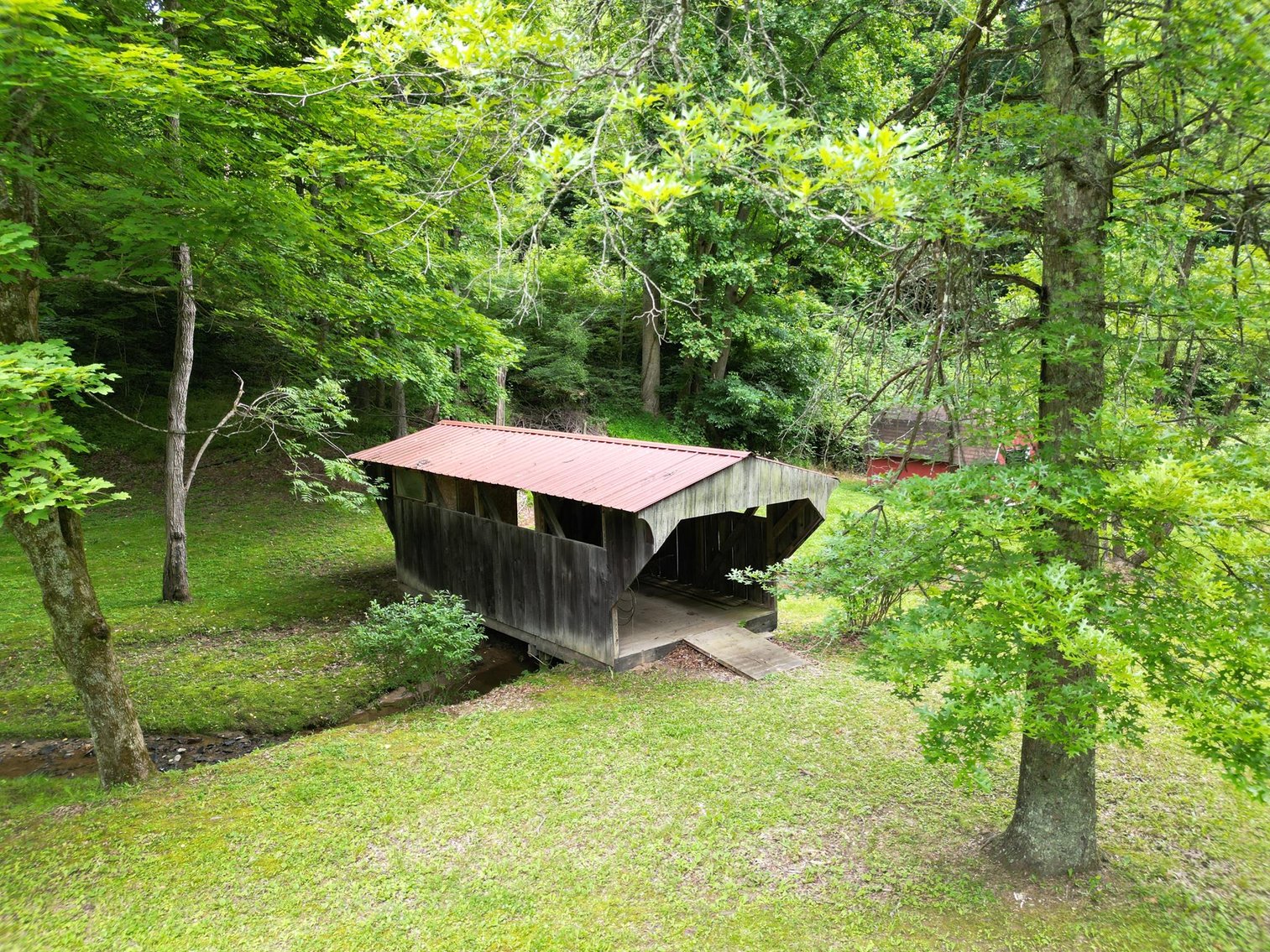 Image for SOLD $209,000 - Remodeled 1800s Log Cabin on 22 Acres in Harrison County