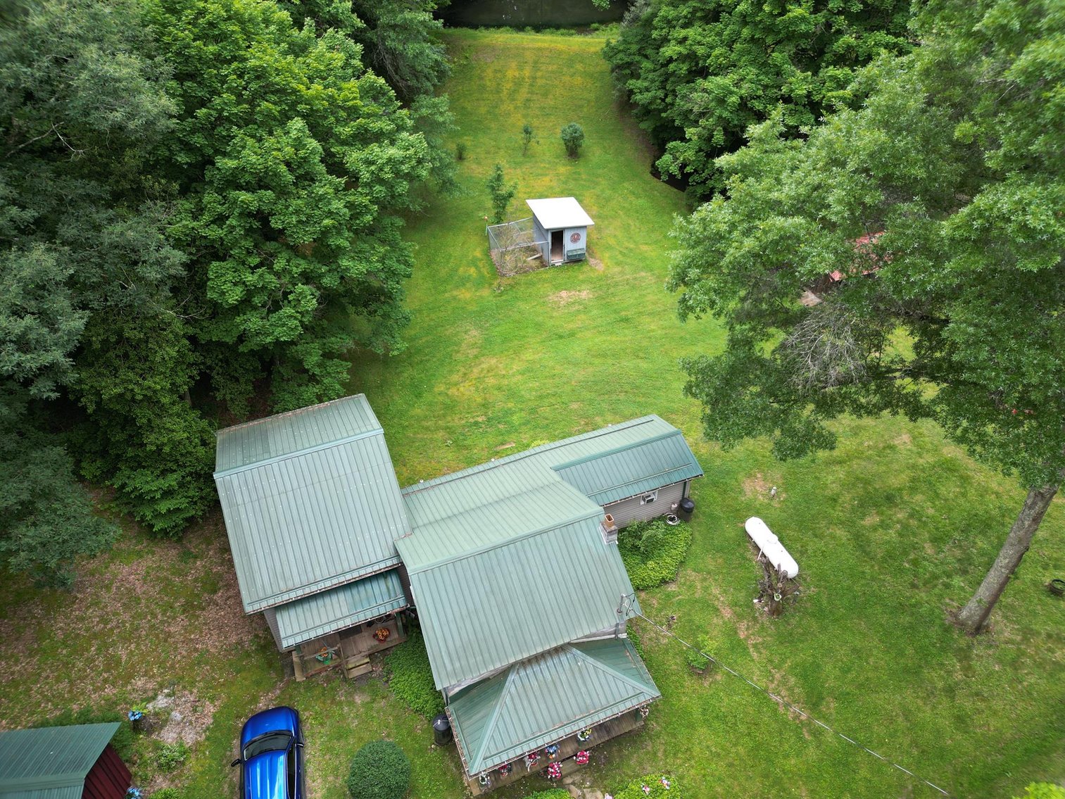 Image for SOLD $209,000 - Remodeled 1800s Log Cabin on 22 Acres in Harrison County