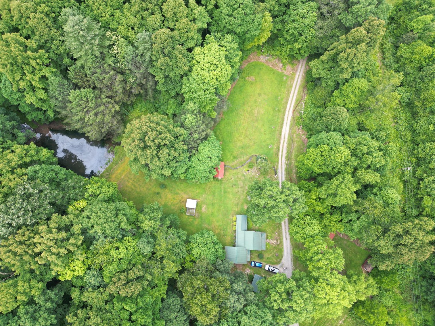 Image for SOLD $209,000 - Remodeled 1800s Log Cabin on 22 Acres in Harrison County