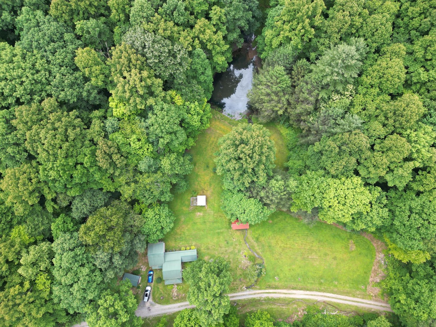 Image for SOLD $209,000 - Remodeled 1800s Log Cabin on 22 Acres in Harrison County