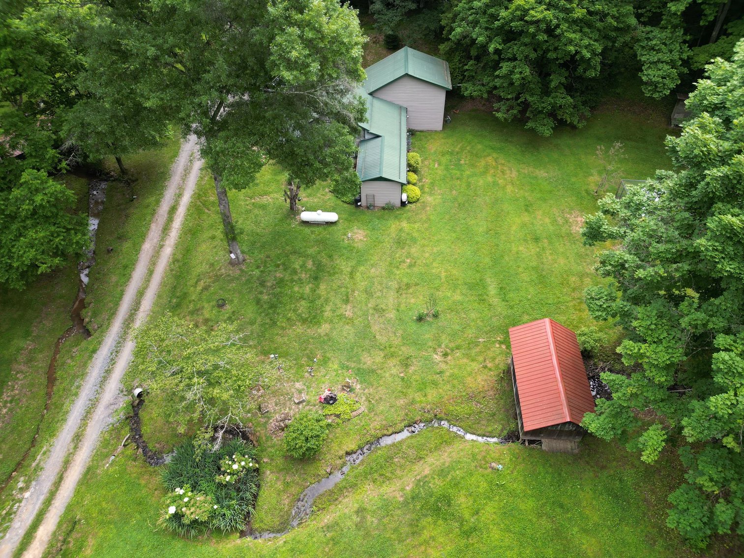 Image for SOLD $209,000 - Remodeled 1800s Log Cabin on 22 Acres in Harrison County