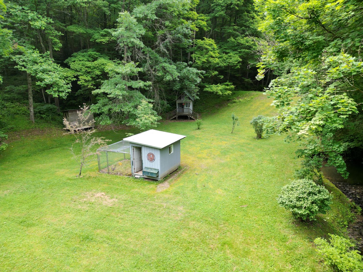 Image for SOLD $209,000 - Remodeled 1800s Log Cabin on 22 Acres in Harrison County