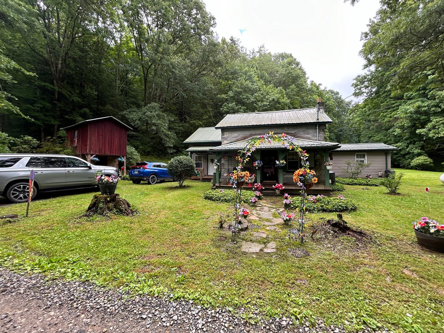 Image for SOLD $209,000 - Remodeled 1800s Log Cabin on 22 Acres in Harrison County