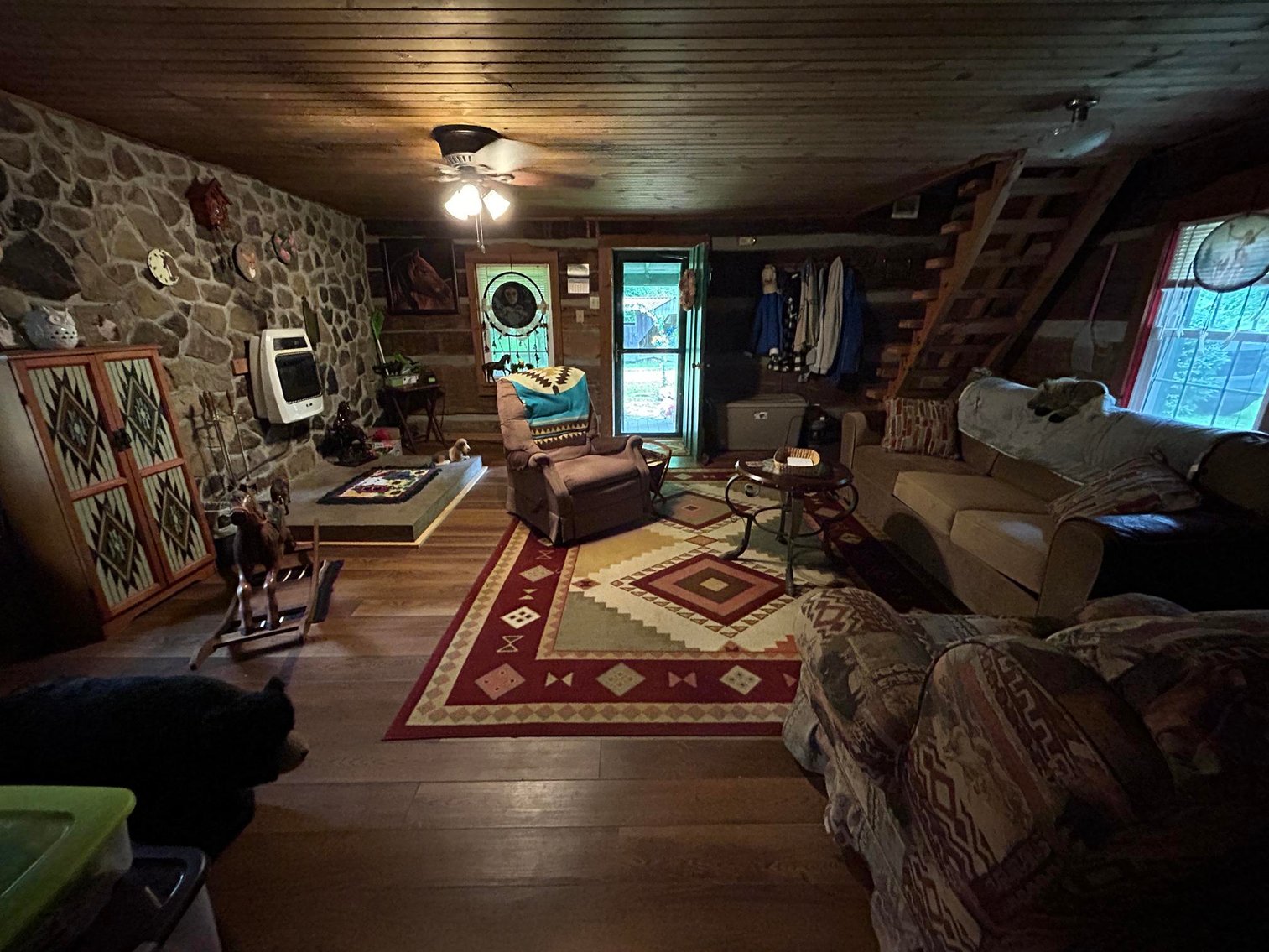 Image for SOLD $209,000 - Remodeled 1800s Log Cabin on 22 Acres in Harrison County