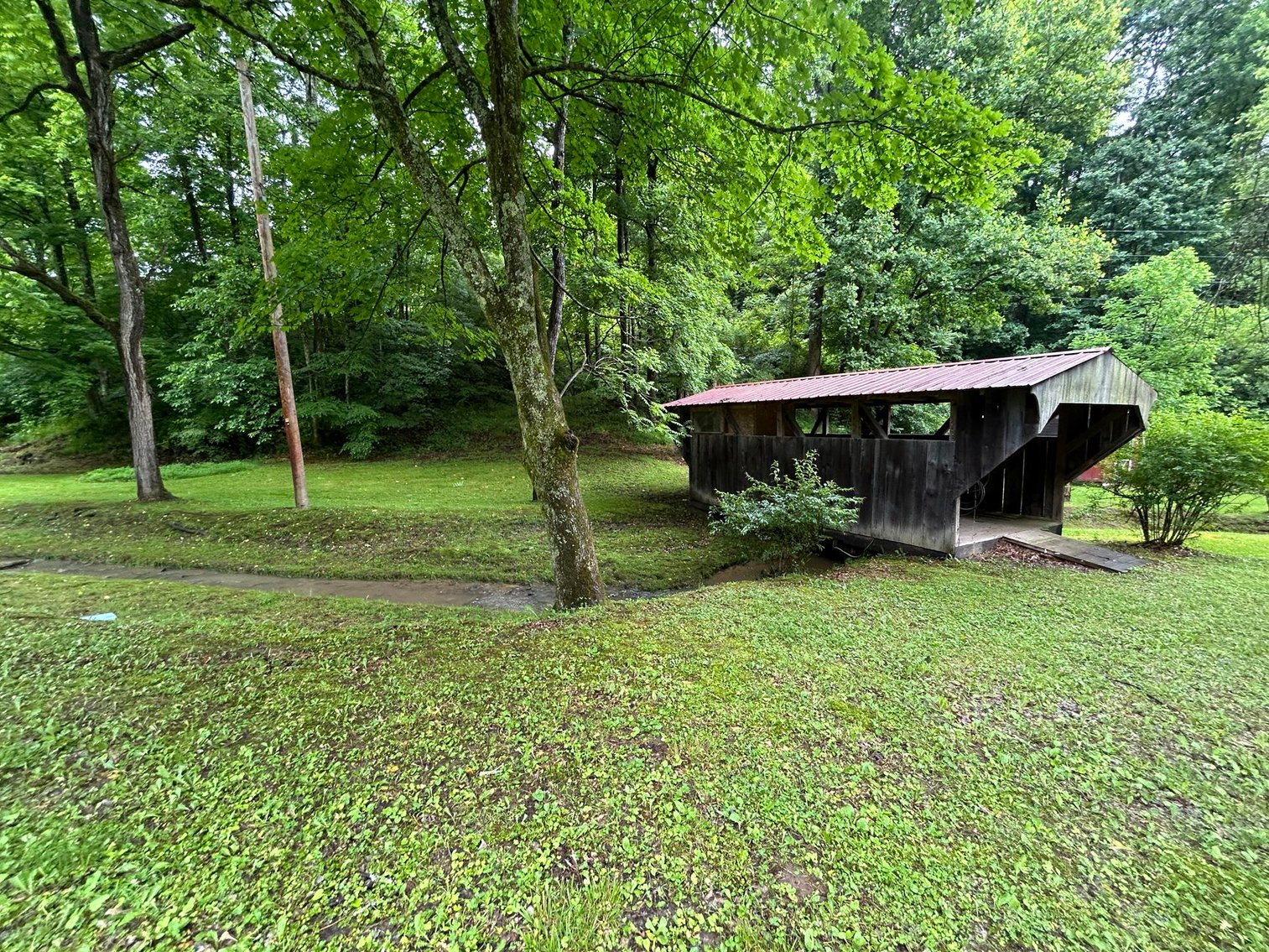 Image for SOLD $209,000 - Remodeled 1800s Log Cabin on 22 Acres in Harrison County