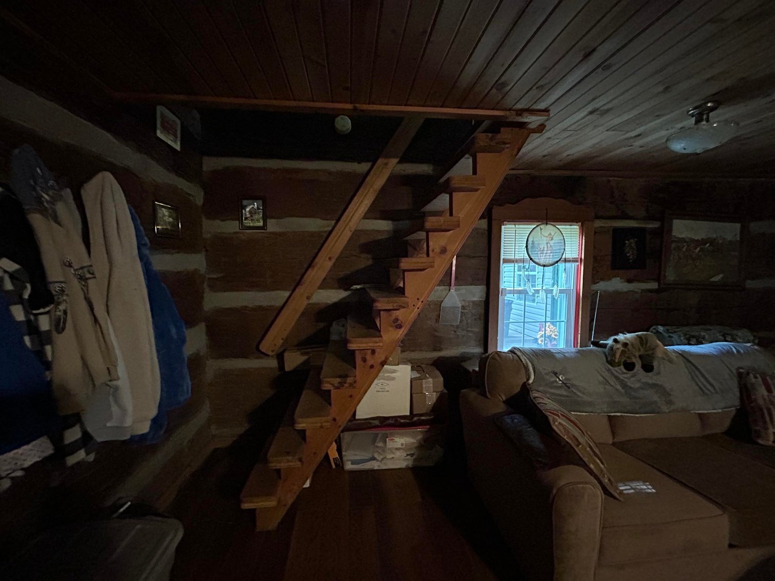 Image for SOLD $209,000 - Remodeled 1800s Log Cabin on 22 Acres in Harrison County