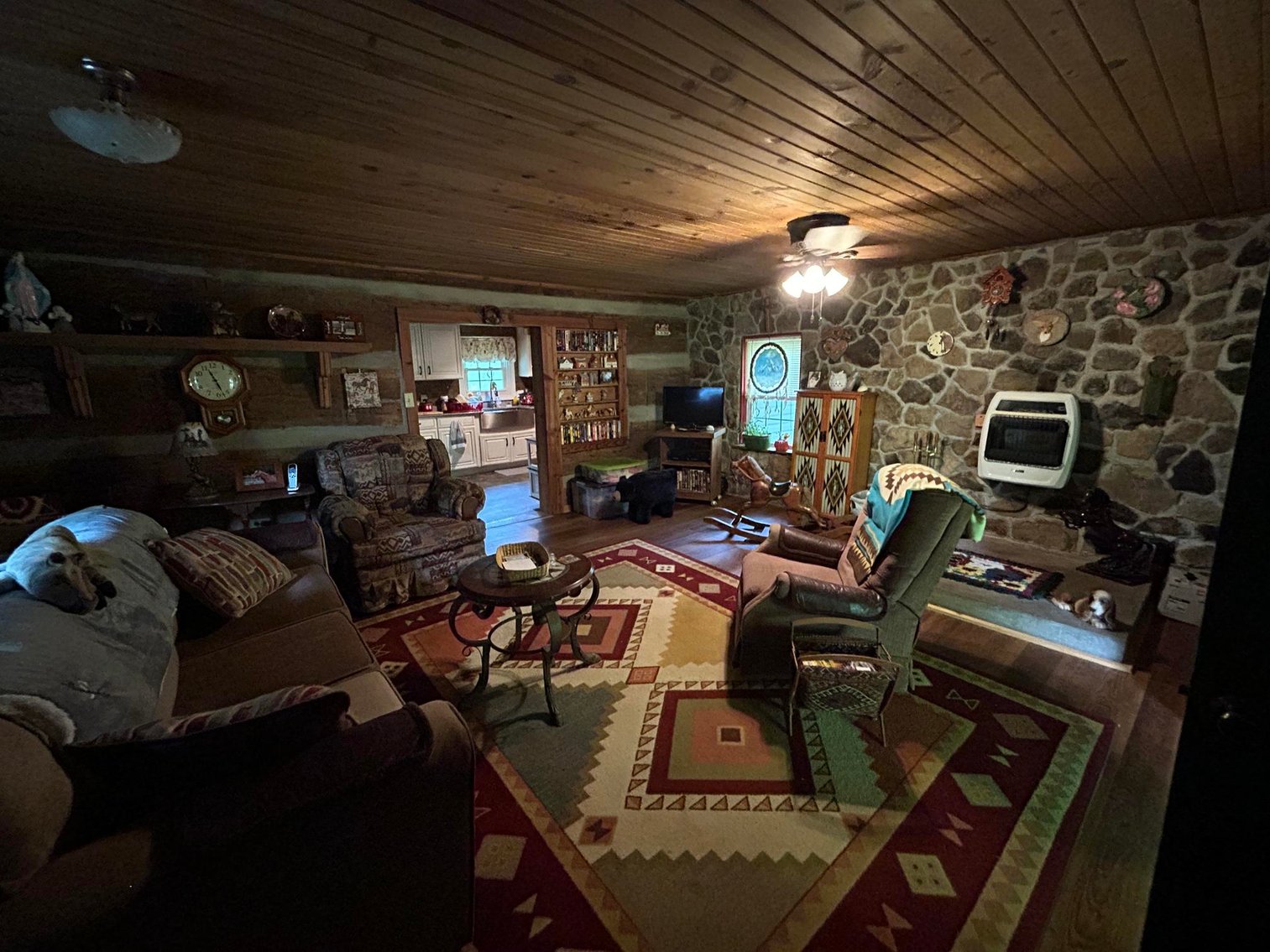 Image for SOLD $209,000 - Remodeled 1800s Log Cabin on 22 Acres in Harrison County