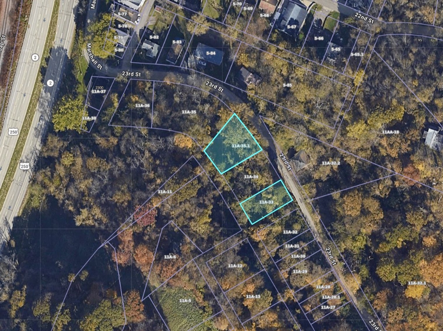 Image for SOLD  - 19 Tracts Selling to the Highest Bidder– Developable Lots in Weirton, 55 Acres in Proctor, Lots, & Houses