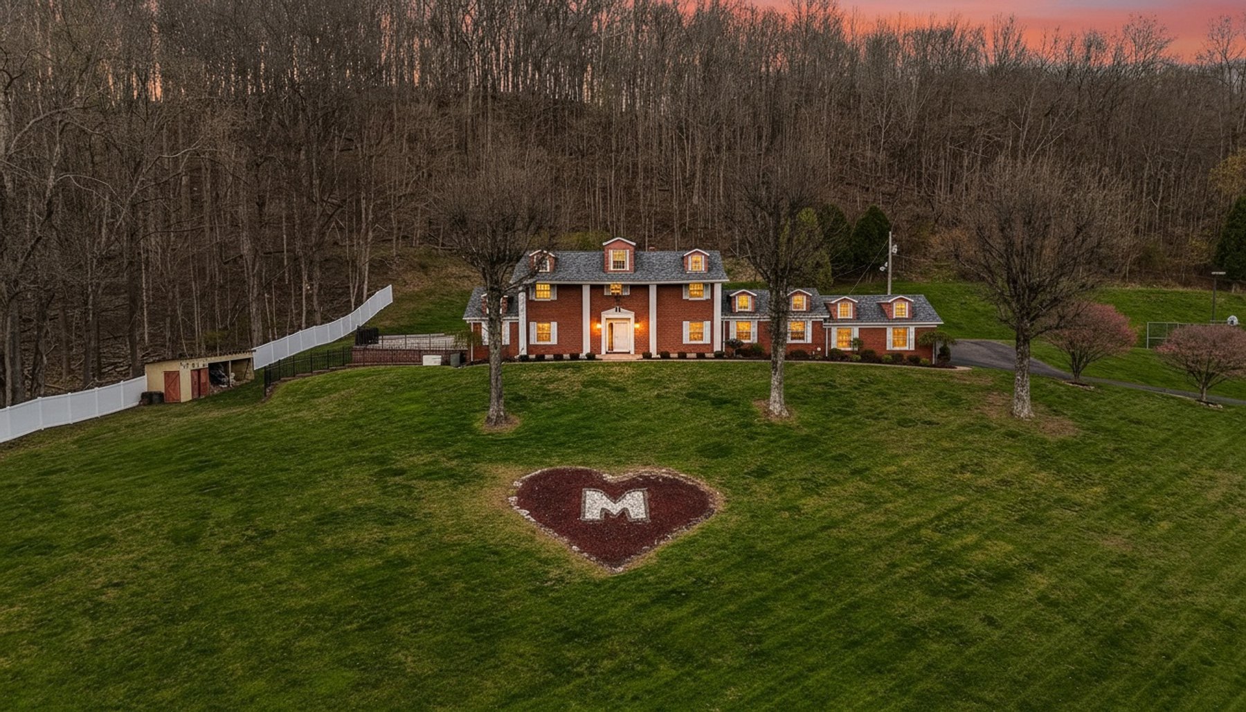 Image for 6,000+ Sq Ft Brick Estate on 10.631± Acres with Pool & Detached Building – Fairmont