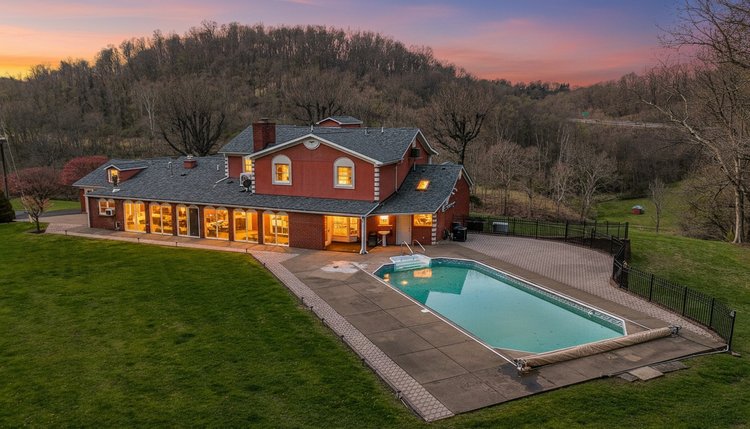 Image for 6,000+ Sq Ft Brick Estate on 10.631± Acres with Pool & Detached Building – Fairmont