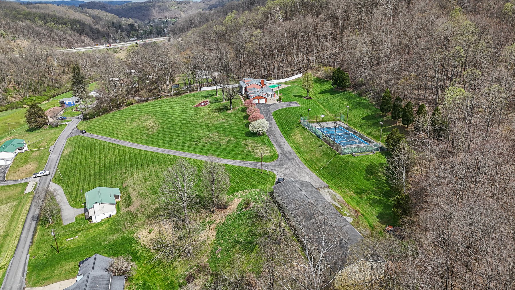 Image for 6,000+ Sq Ft Brick Estate on 10.631± Acres with Pool & Detached Building – Fairmont