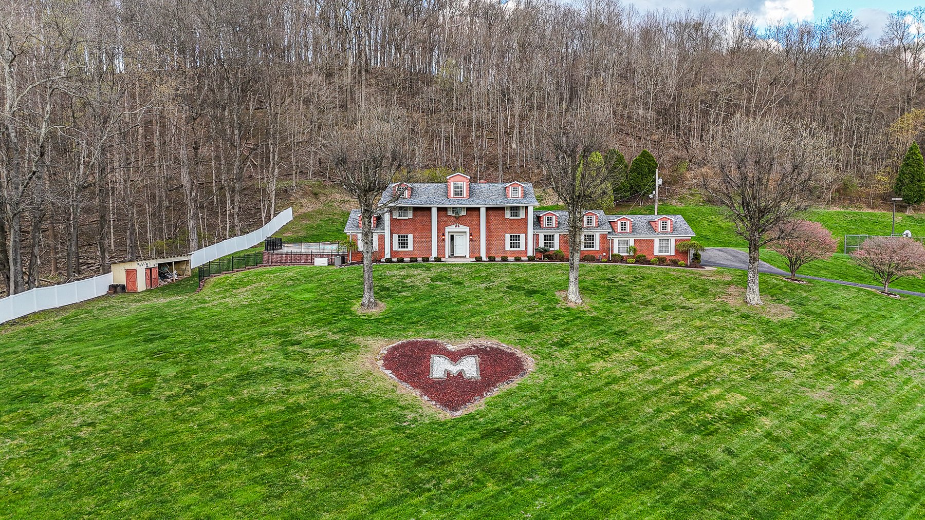 Image for 6,000+ Sq Ft Brick Estate on 10.631± Acres with Pool & Detached Building – Fairmont