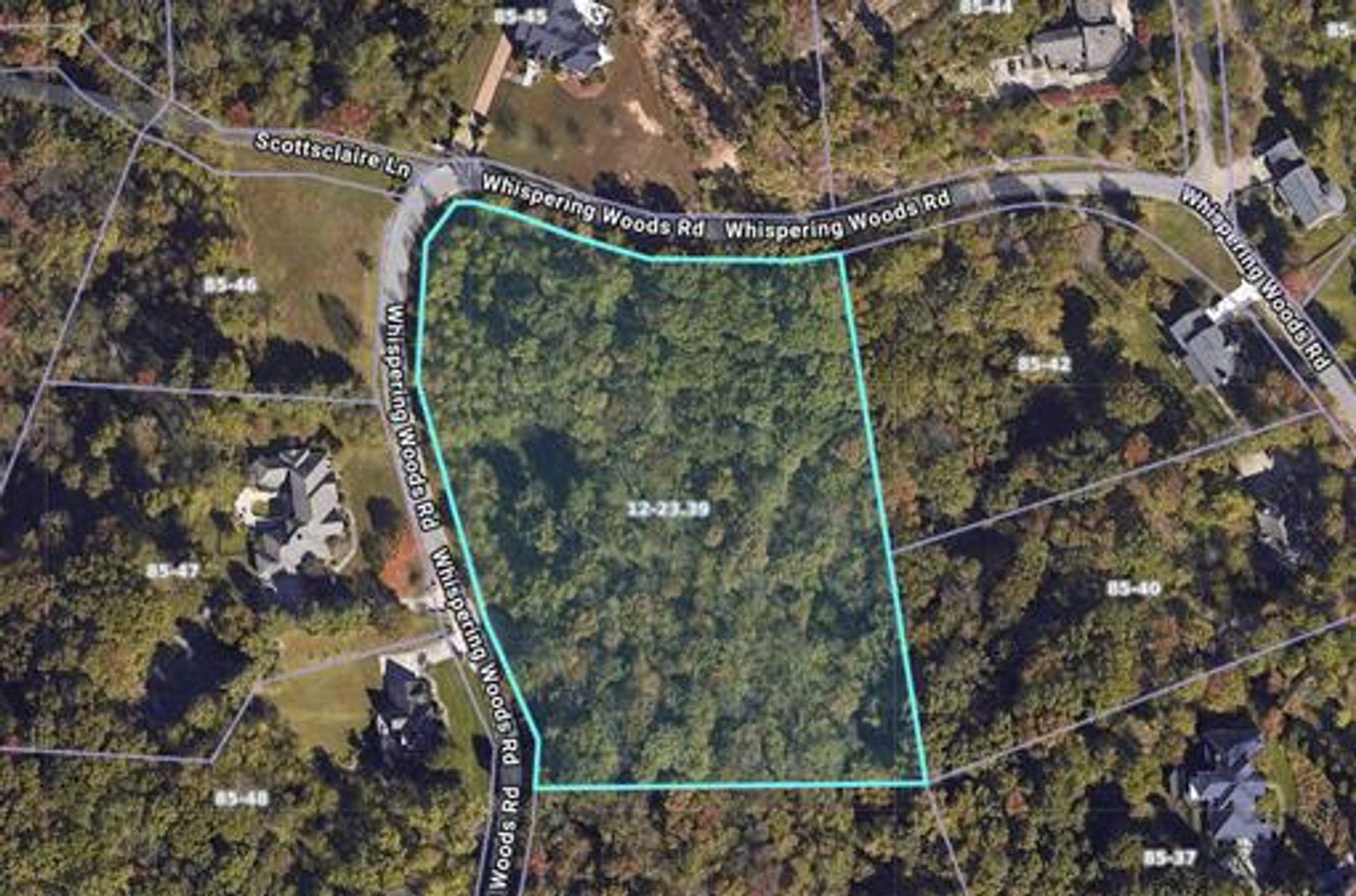 Image for Nearly 4.5 Acre Lot in the Established Whispering Woods Subdivision
