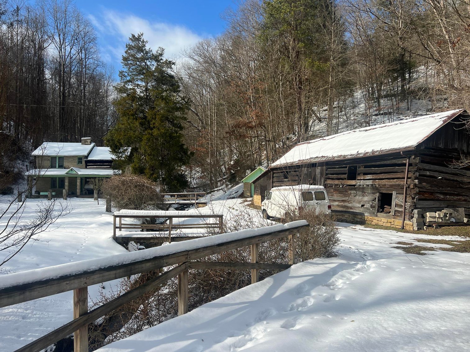 Image for SOLD $203,500 - Colonial Farmhouse on Nearly 12 Acres in Mink Shoals