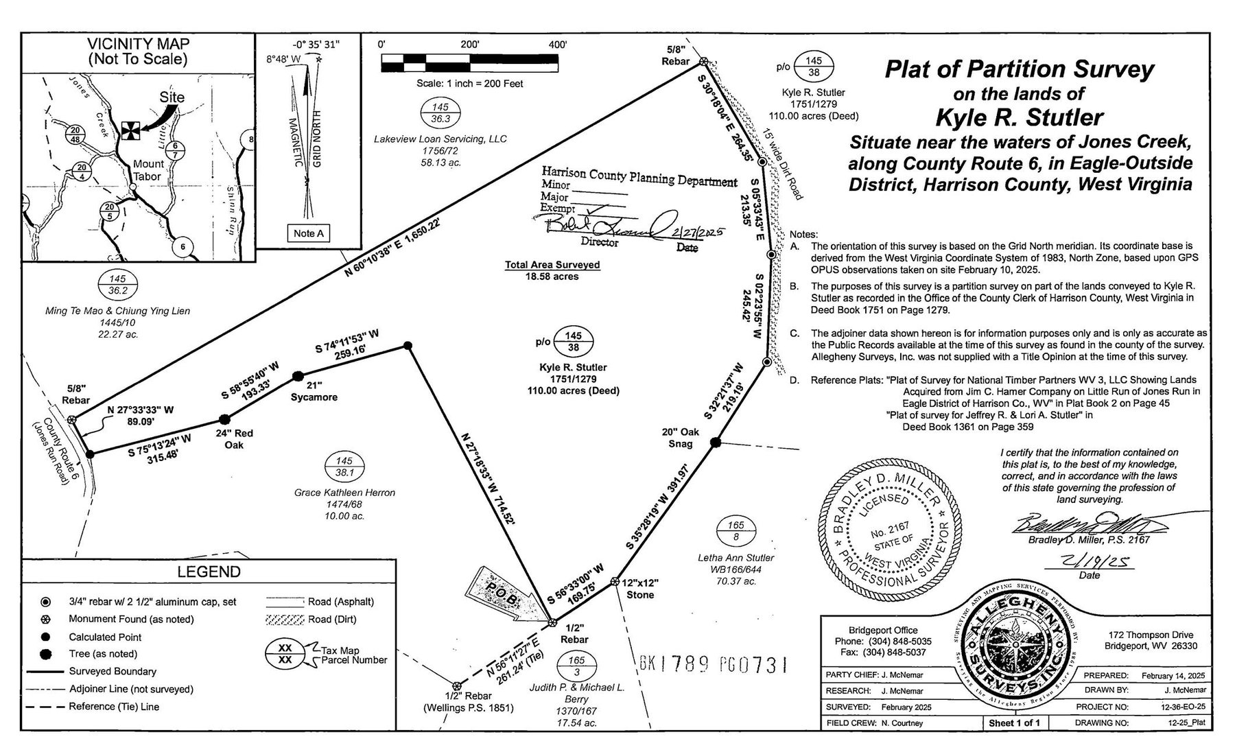 Image for SOLD $33,000 - Over 18 Acres of Wooded Land in Harrison County