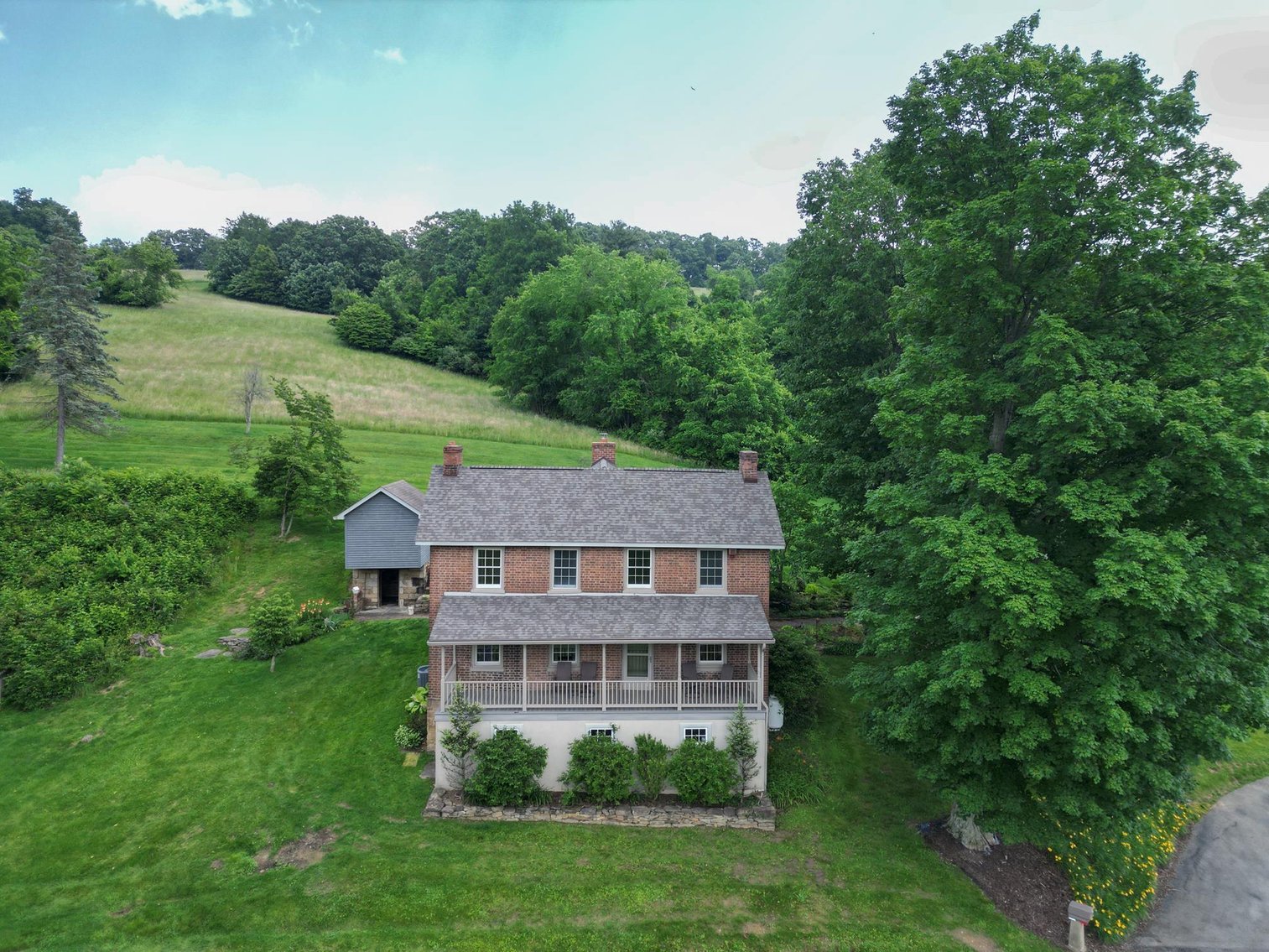 Image for SOLD $451,000 - 3 Bedroom Federal Style Brick Home on Over 14 Acres in Greene County
