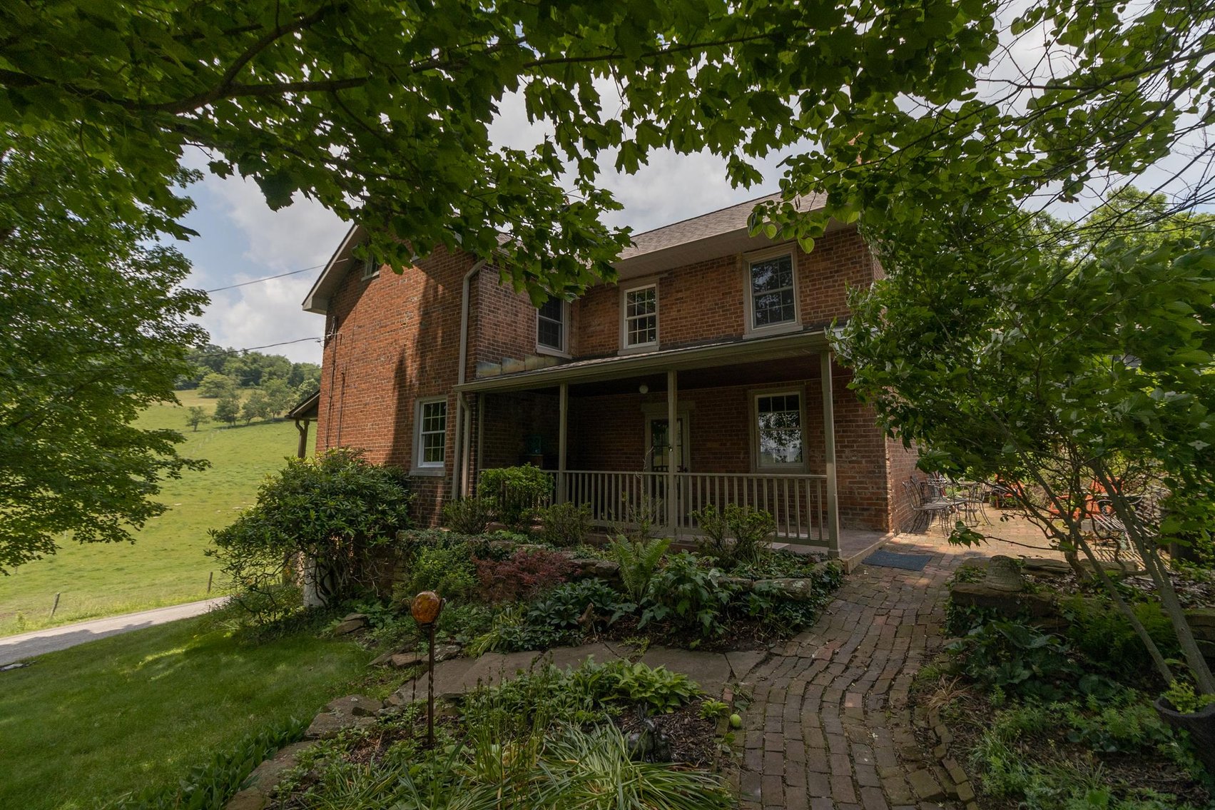 Image for SOLD $451,000 - 3 Bedroom Federal Style Brick Home on Over 14 Acres in Greene County