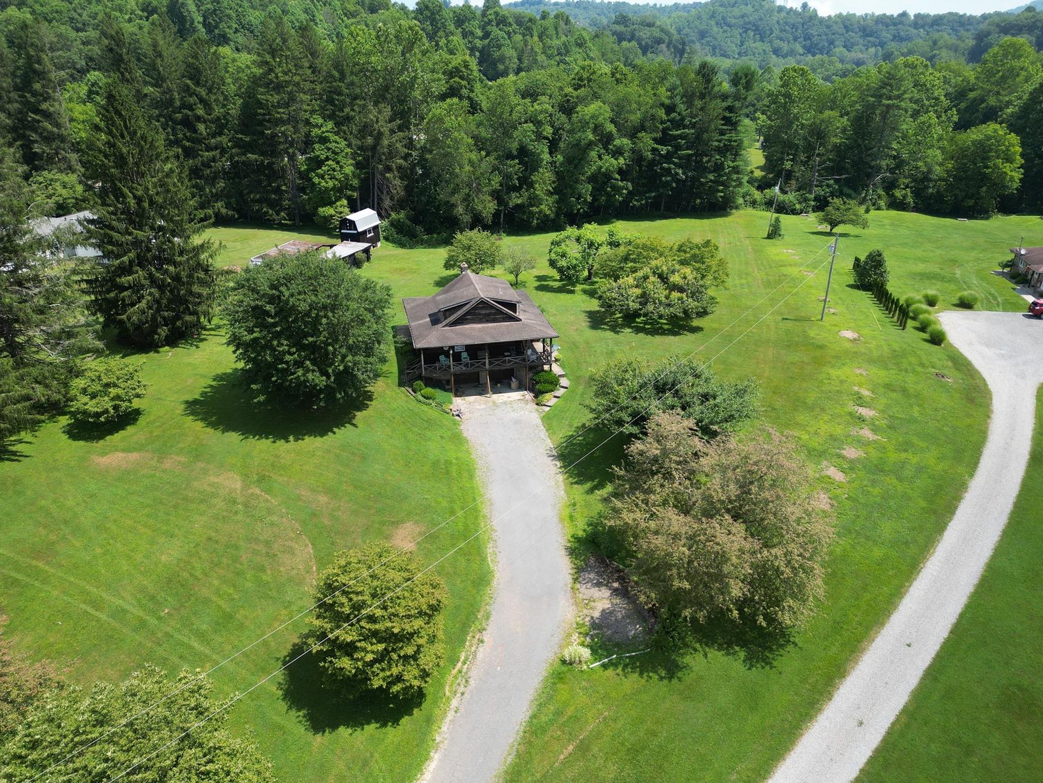 Image for SOLD $137,500 - Beautiful Log Cabin on Nearly 2 Acres in Lumberport