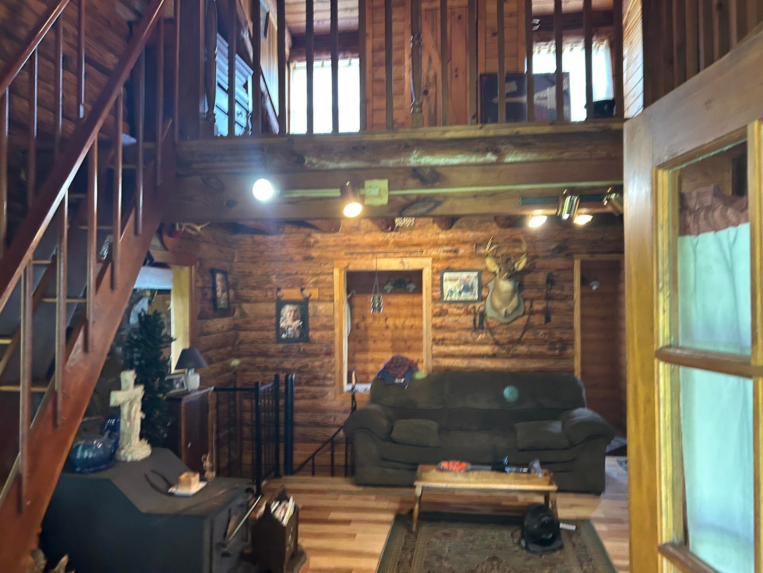 Image for SOLD $137,500 - Beautiful Log Cabin on Nearly 2 Acres in Lumberport