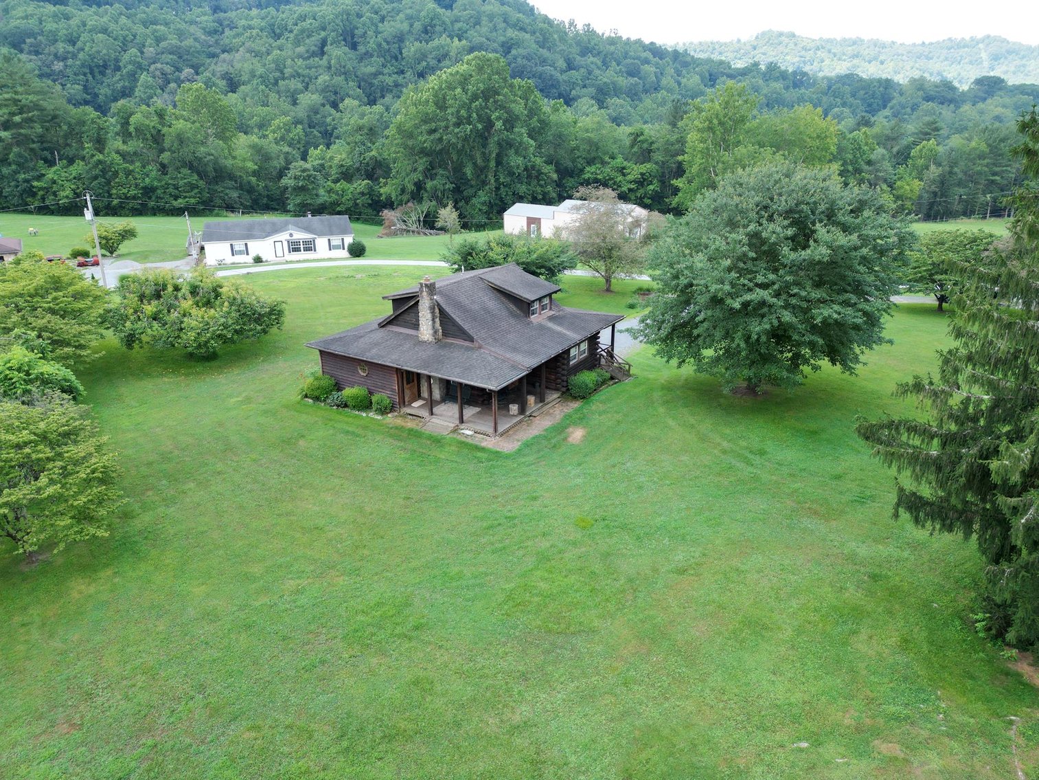 Image for SOLD $137,500 - Beautiful Log Cabin on Nearly 2 Acres in Lumberport