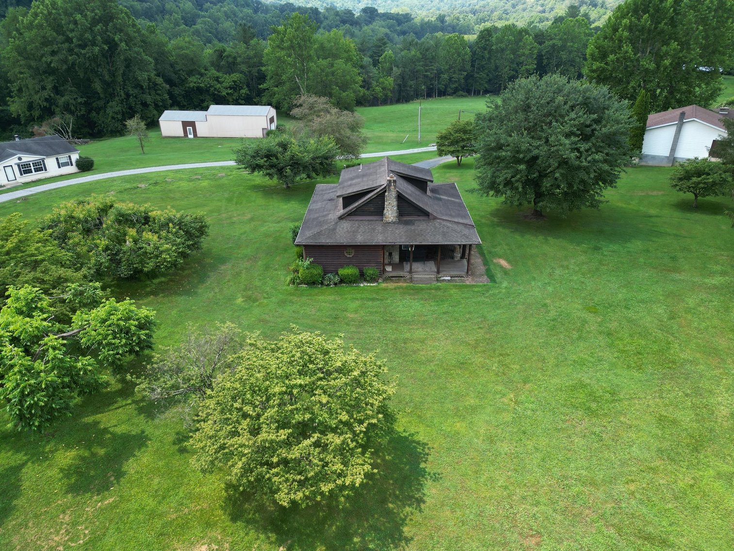 Image for SOLD $137,500 - Beautiful Log Cabin on Nearly 2 Acres in Lumberport