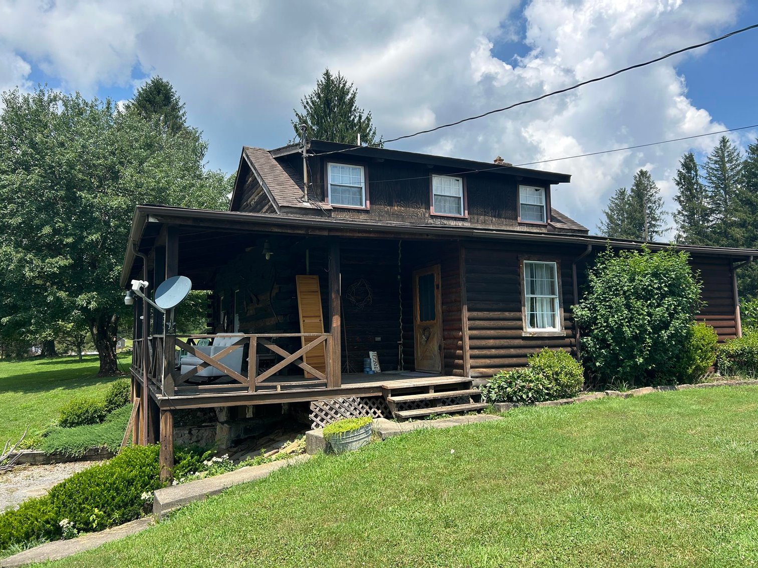 Image for SOLD $137,500 - Beautiful Log Cabin on Nearly 2 Acres in Lumberport