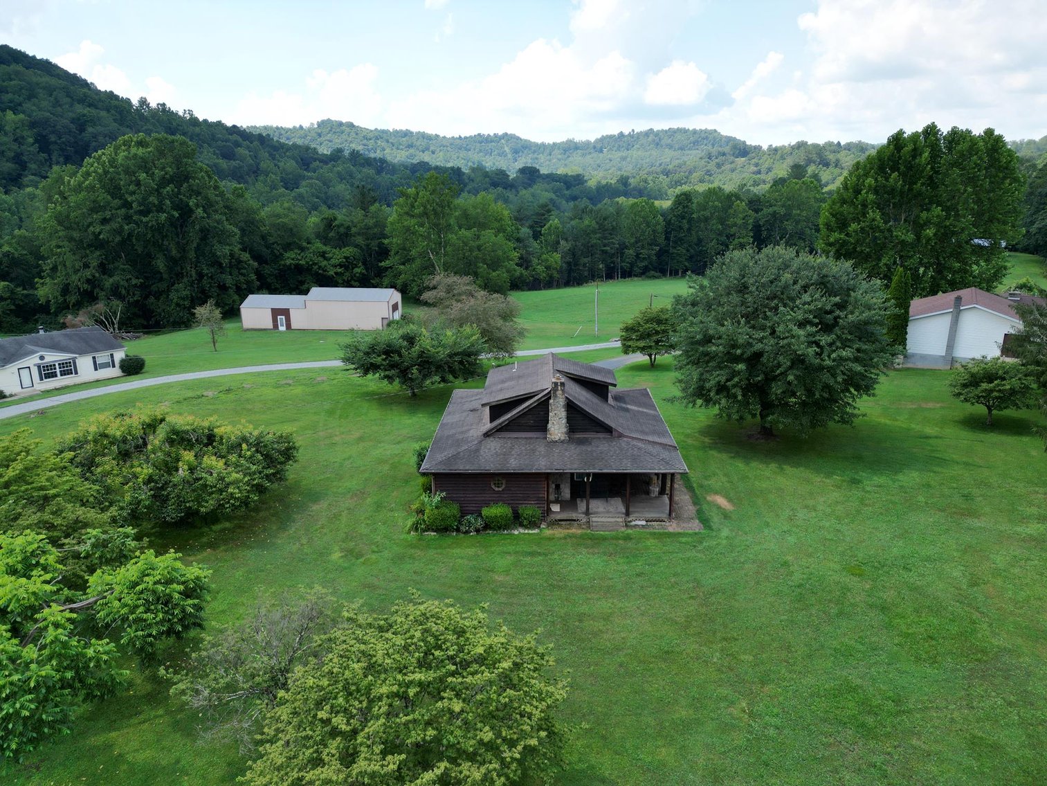 Image for SOLD $137,500 - Beautiful Log Cabin on Nearly 2 Acres in Lumberport