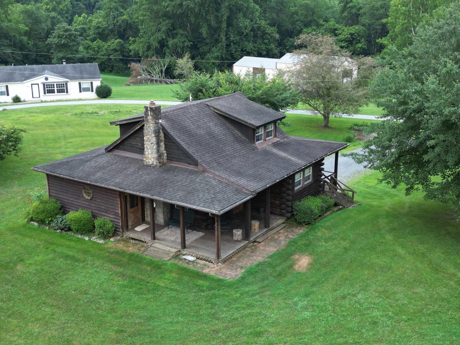 Image for SOLD $137,500 - Beautiful Log Cabin on Nearly 2 Acres in Lumberport