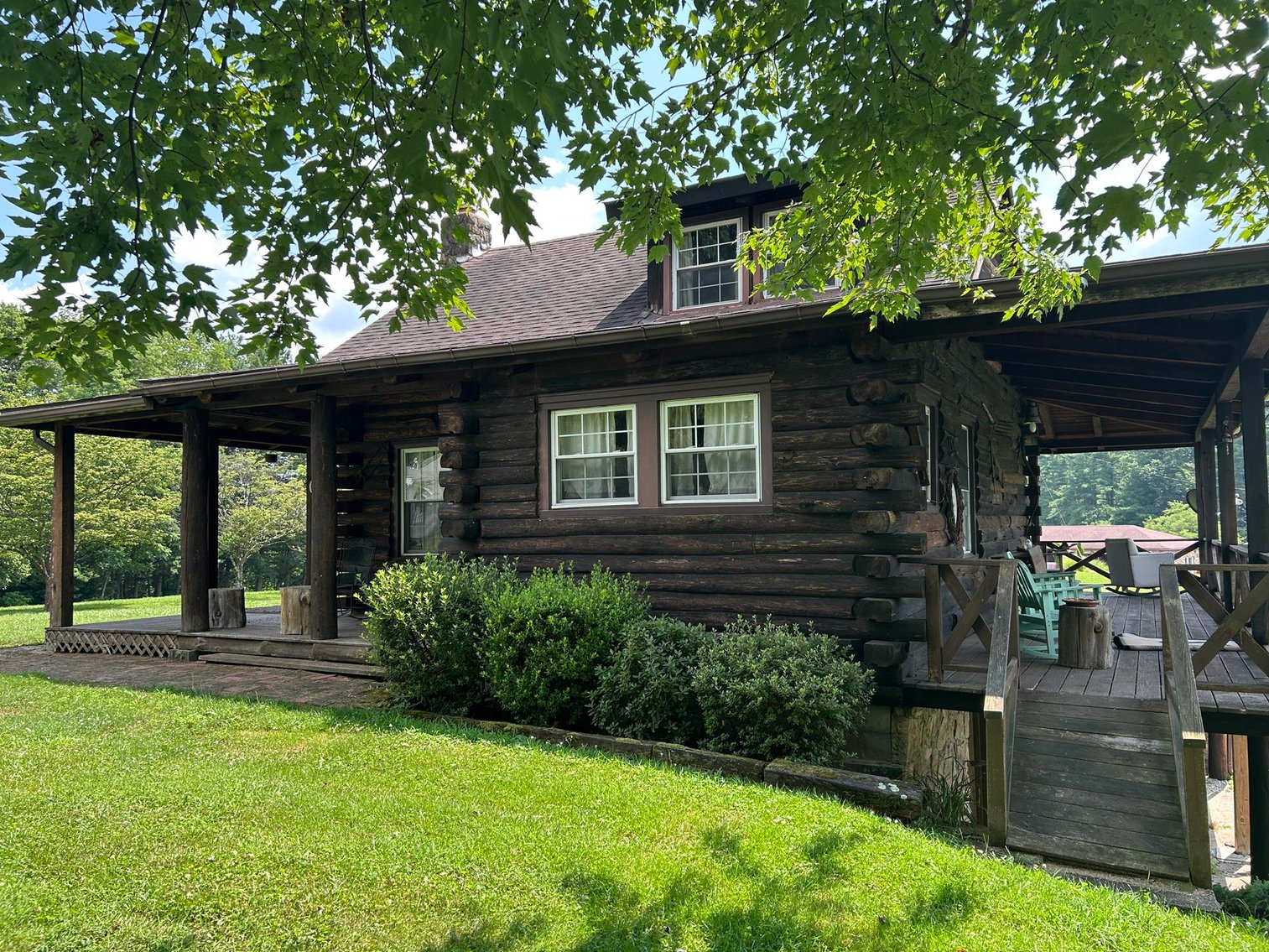 Image for SOLD $137,500 - Beautiful Log Cabin on Nearly 2 Acres in Lumberport