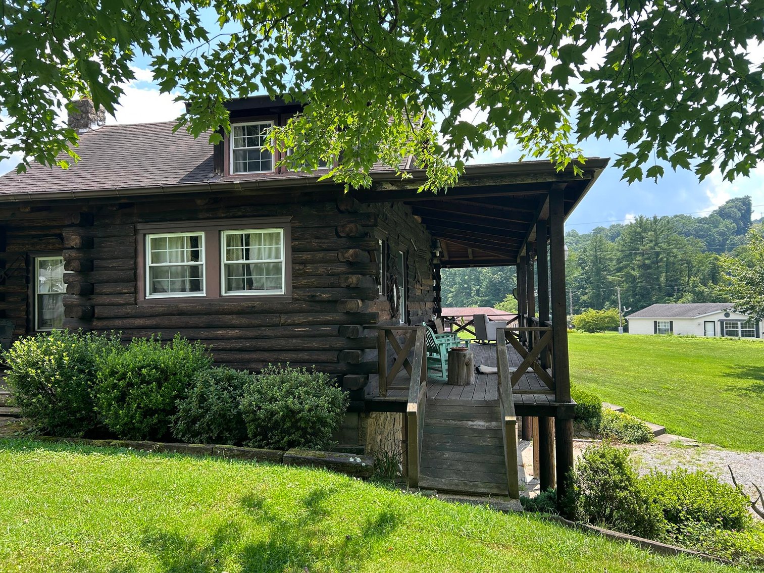 Image for SOLD $137,500 - Beautiful Log Cabin on Nearly 2 Acres in Lumberport