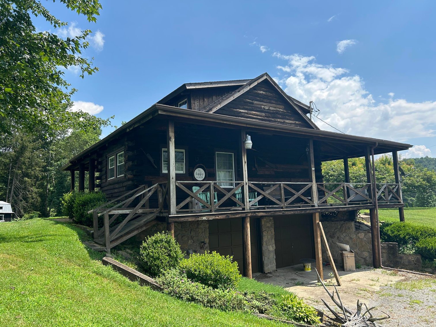 Image for SOLD $137,500 - Beautiful Log Cabin on Nearly 2 Acres in Lumberport