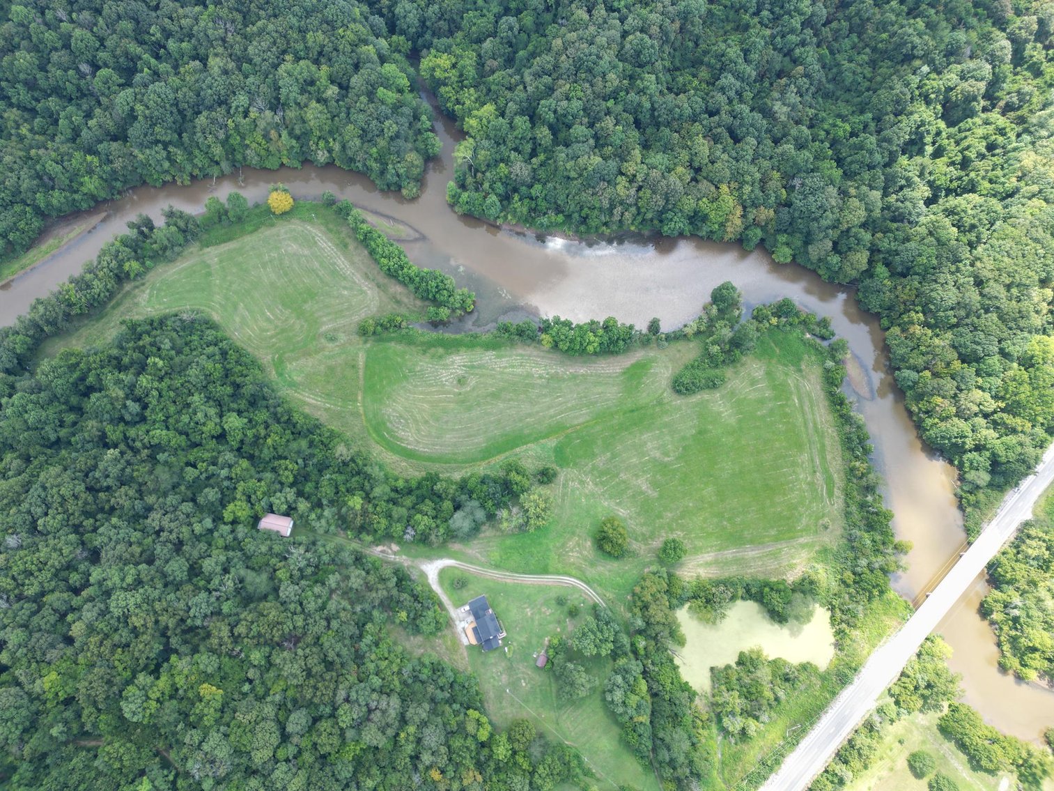 Image for SOLD $803,000 - Stunning 70 Acre Gated Estate with Creek Access, Maintenance Shop, and Beautiful Home in Millwood