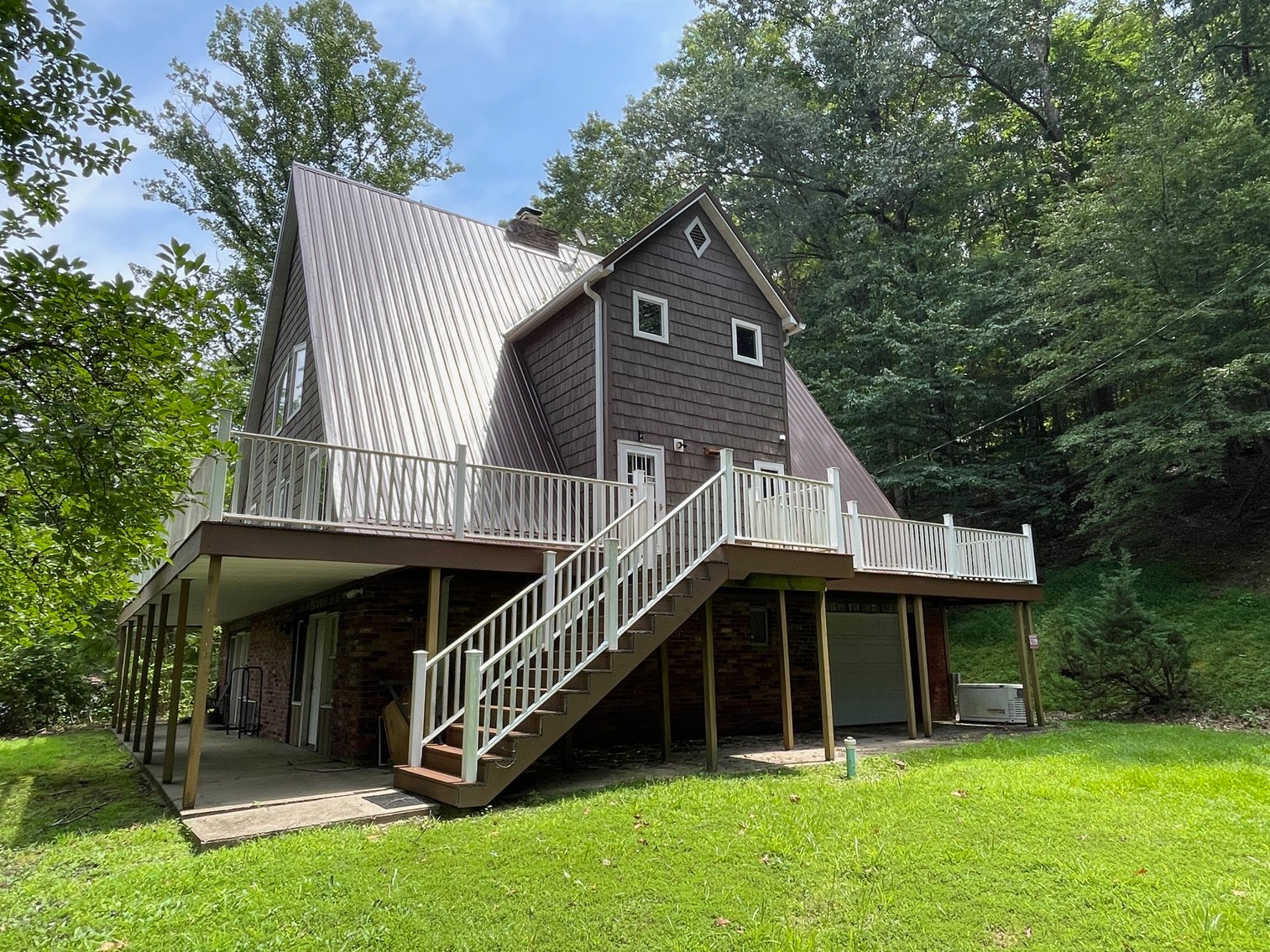 Image for SOLD $357,500 - Completely Renovated A-Frame Home on 3 Acres in Winfield