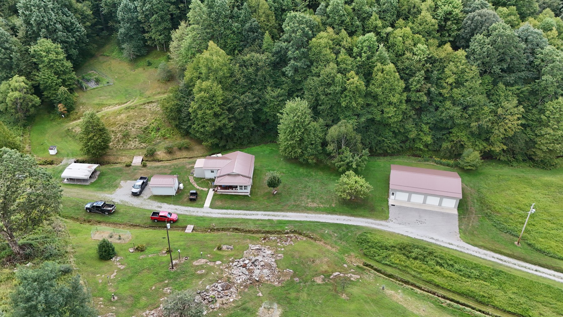 Image for SOLD $170,500 - Move-in Ready Home with Garage on 32 Acres in Webster Springs Selling to the Highest Bidder