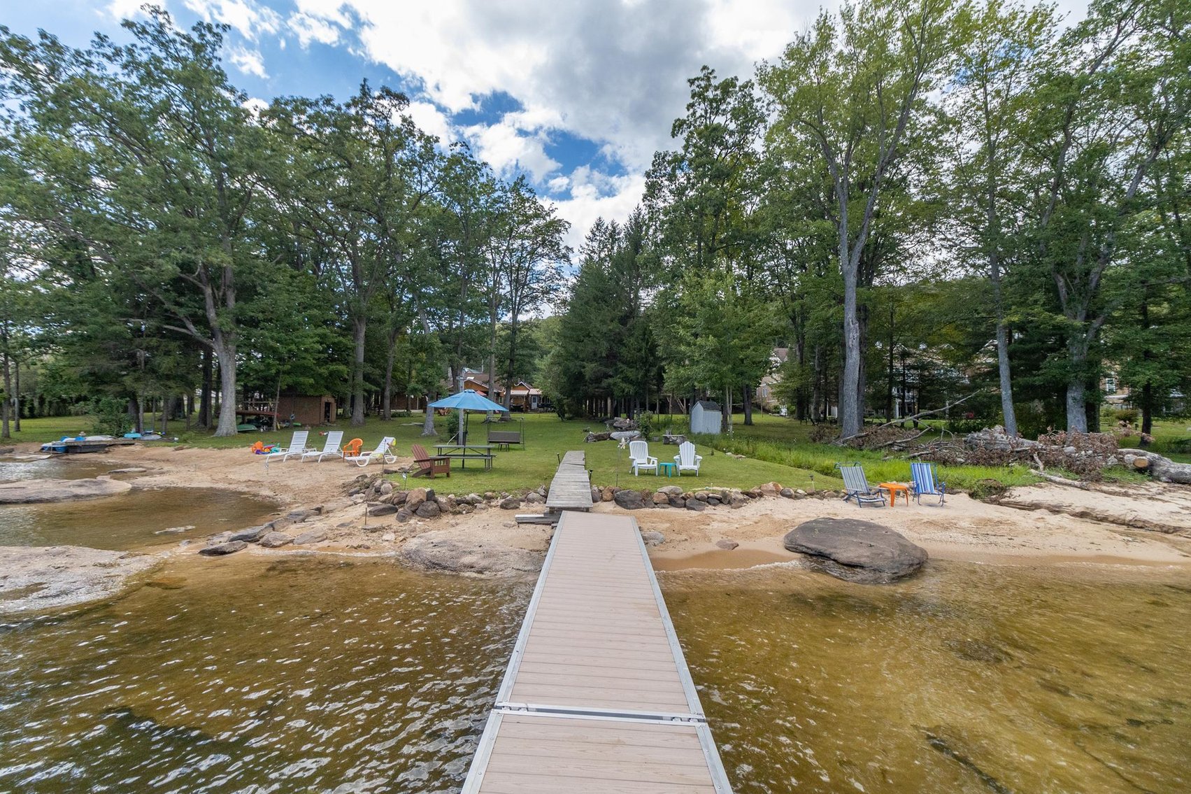Image for SOLD $1,485,000 - Deep Creek Lakefront Home on a Spacious Lot with Flexible Zoning