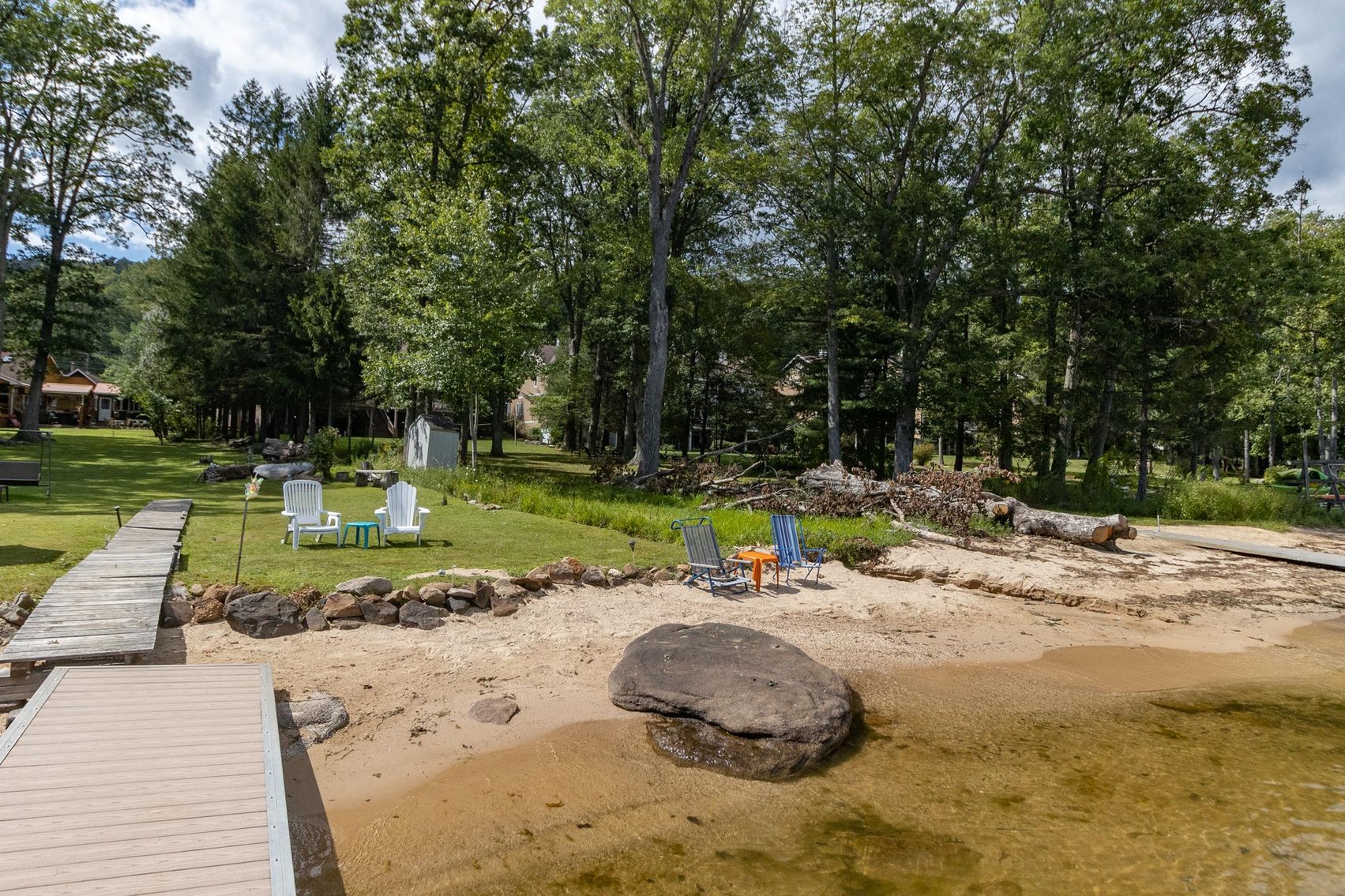 Image for SOLD $1,485,000 - Deep Creek Lakefront Home on a Spacious Lot with Flexible Zoning