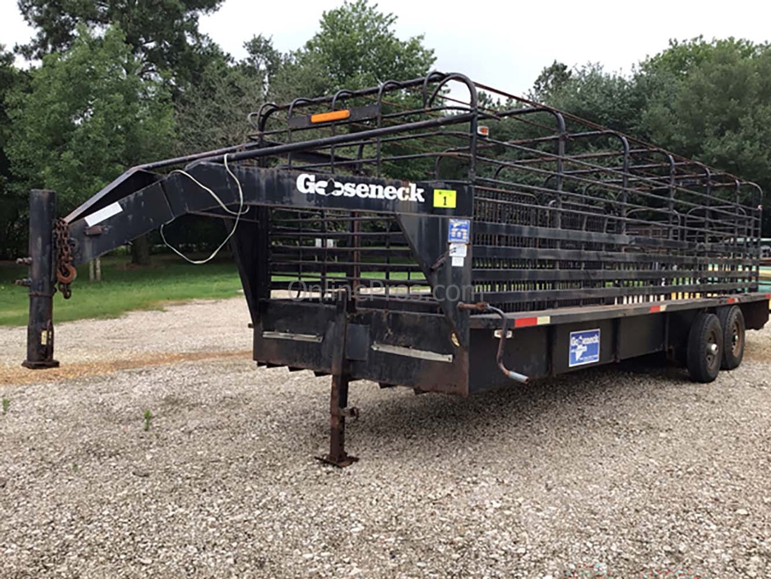 Image for 2009 Gooseneck Livestock Trailer - Tomball, TX