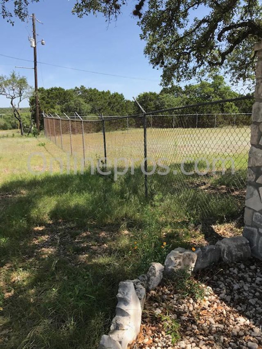 Image for Chain Link Fence (To Be Removed By Buyer) - Canyon Lake, TX