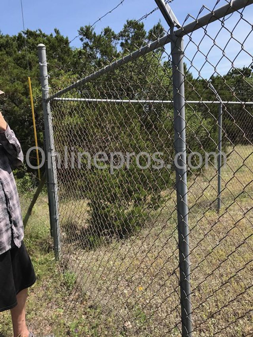 Image for Chain Link Fence (To Be Removed By Buyer) - Canyon Lake, TX