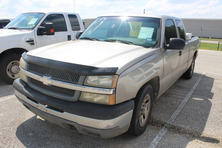 Image for (1) 2003 Chevy Silverado 1500 Crew Cab Pickup Truck Vin #1GCEC19T33Z282358