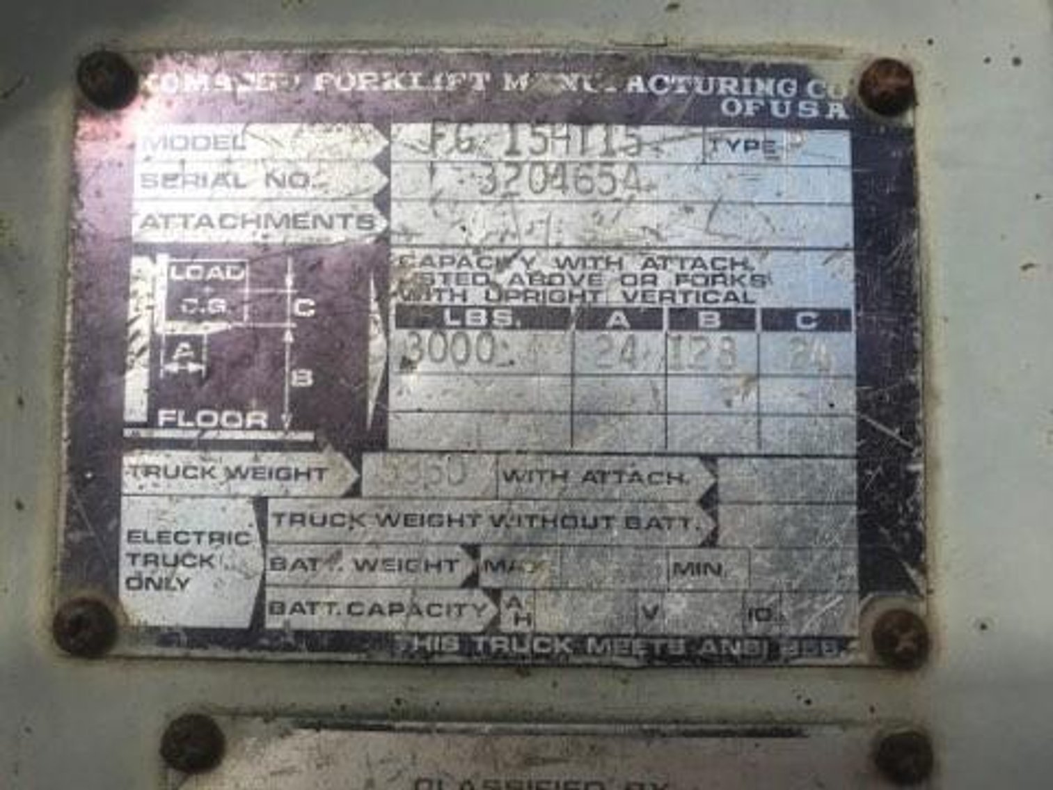 Image for Komatsu Forklift - Tomball, Texas