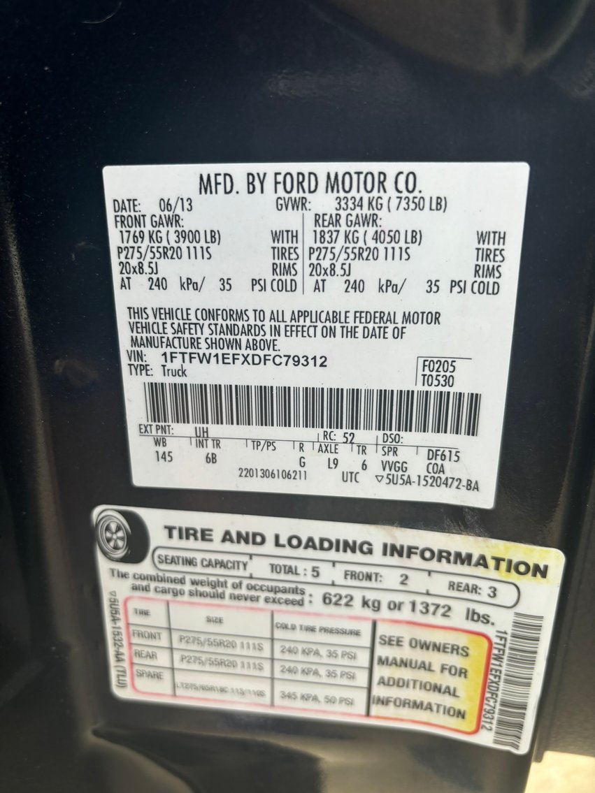 Image for 2013 Ford F150 Supercrew 4X4 - Tomball, TX