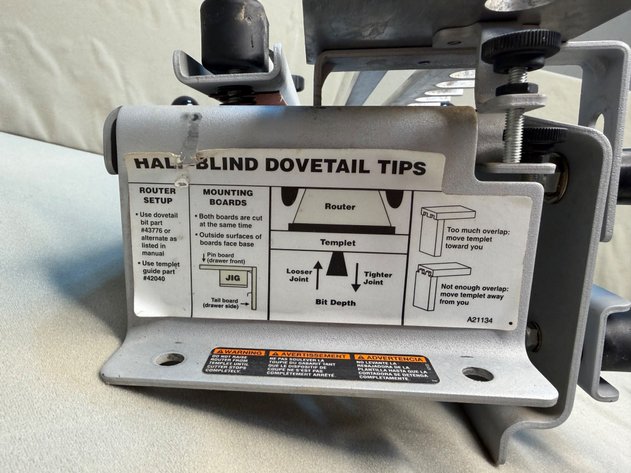 Image for Porter-Cable Dovetail Jig