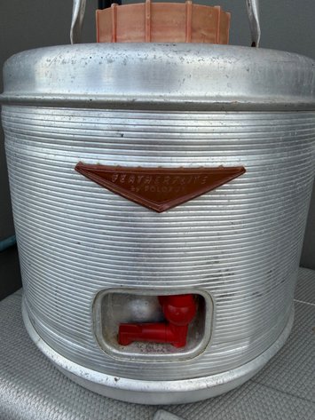 Image for Vintage Ice Chest and Water Cooler