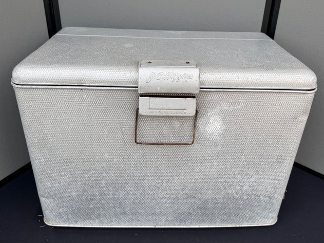 Image for Vintage Ice Chest and Water Cooler
