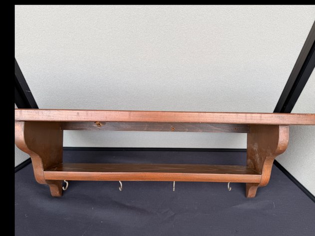 Image for Wall Mounted Wood Shelves