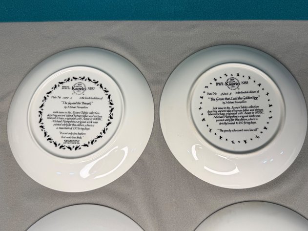 Image for Set of 4 Edwin Knowles Collector Plates